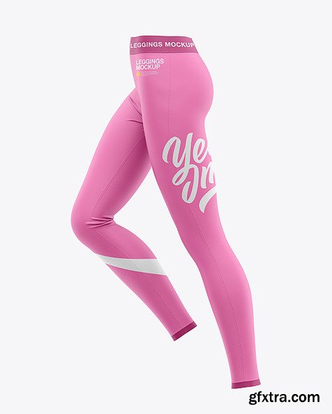 Women’s Leggings Mockup - Side View 48628