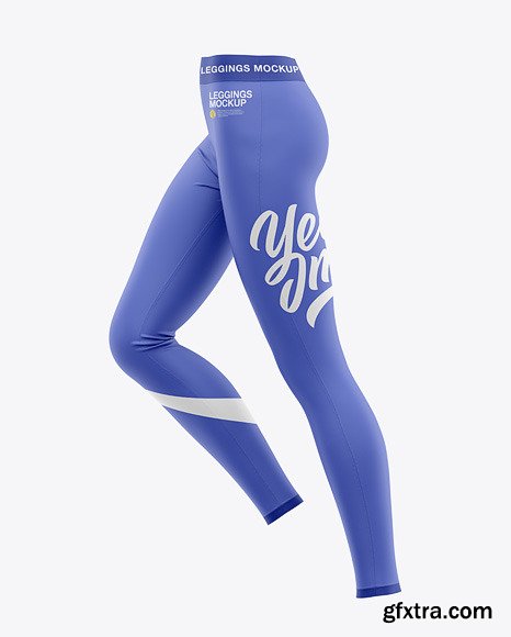 Women’s Leggings Mockup - Side View 48628