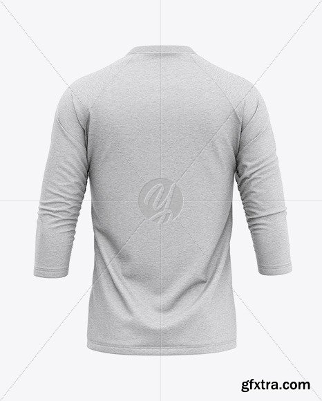 Men’s Heather Raglan 3/4 Length Sleeve 48450