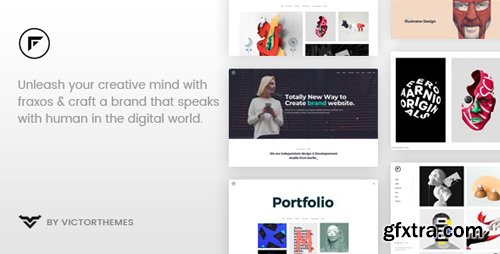 ThemeForest - Fraxos v1.7 - Creative Portfolio WordPress Theme - 22255499