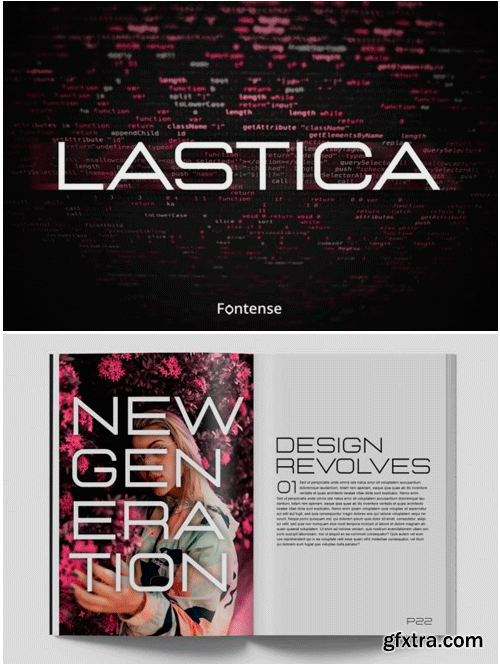 Lastica Font