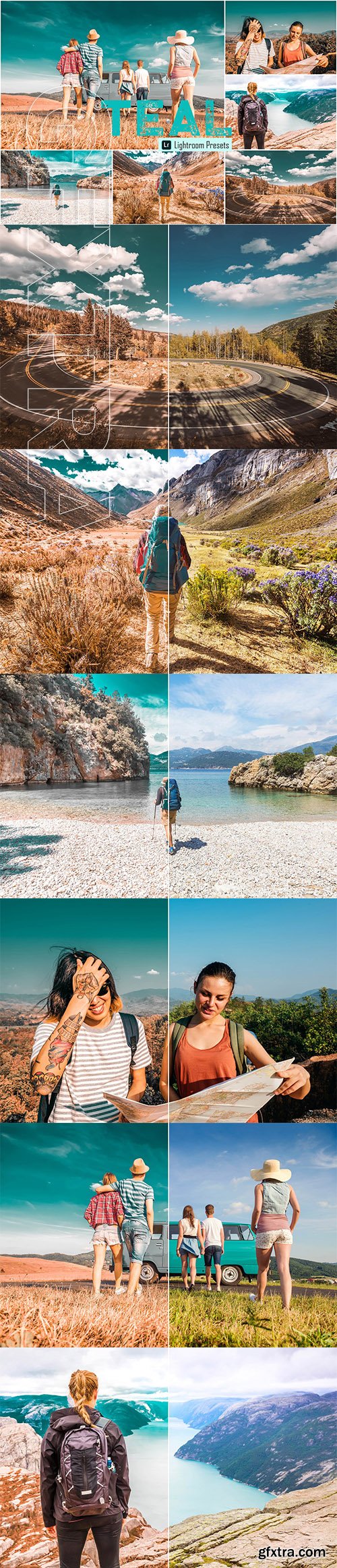 CreativeMarket - Teal Photoshop & Lightroom Presets 4068144