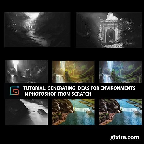 Generating Ideas for Environments in Photoshop from Scratch