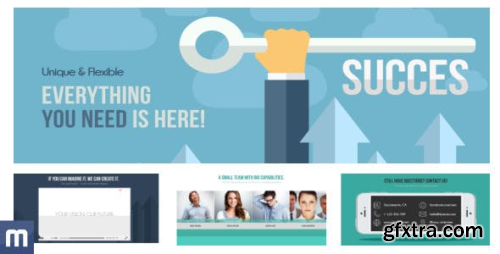 VideoHive Unique & Flexible - Flat Company Promotion 8172753