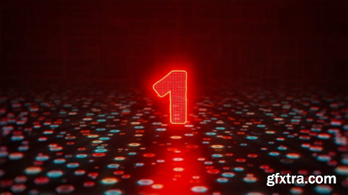 VideoHive Glitch Countdown Logo 24569440