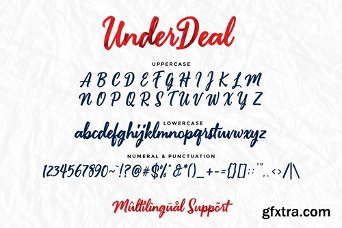 Under Deal Font