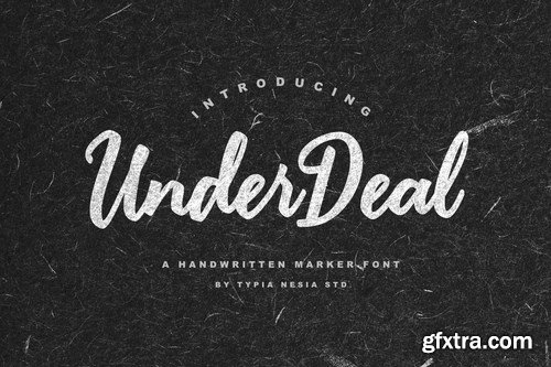 Under Deal Font