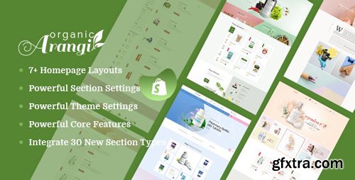 ThemeForest - Arangi v1.0.0 - Organic & Healthy Products Shopify Theme - 24443383