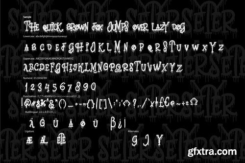 Dead Night Horror Font