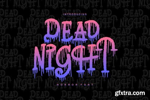 Dead Night Horror Font