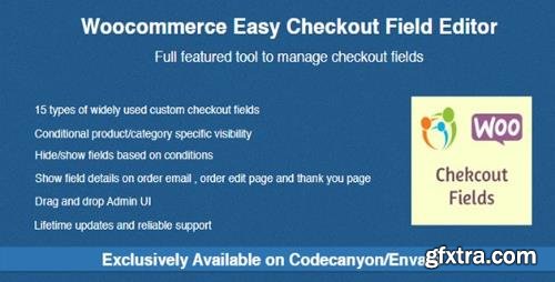 CodeCanyon - Woocommerce Easy Checkout Field Editor v1.8.3 - 9799777