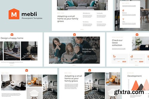 MEBLI - Simple & Elegant Powerpoint Template