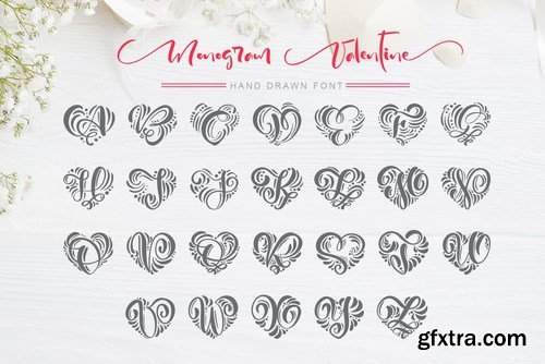 Monogram Valentine Font