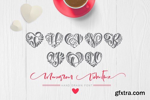 Monogram Valentine Font