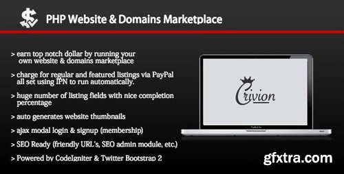 CodeCanyon - PHP Website and Domains Marketplace v1.6.1 - 10301900