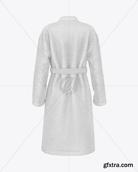 Women\'s Terry Robe Mockup - Back View 48649