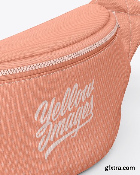 Fanny Pack Mockup - Front Half-Side View 48688