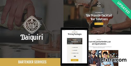 ThemeForest - Daiquiri v1.1 - Bartender Services & Catering Cocktail WordPress Theme - 21628334