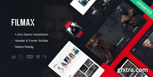 ThemeForest - Filmax v1.1.0 - Cinema & Movie News Magazine WordPress Theme - 21430771