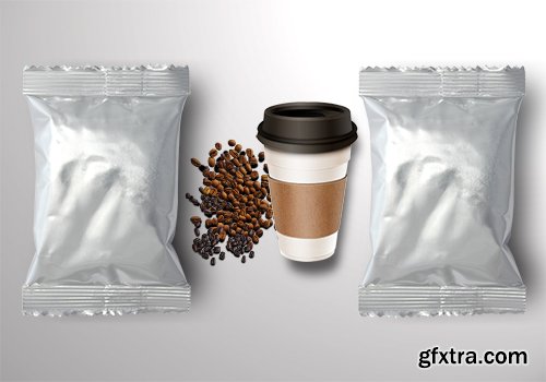 Coffee Package Mockup