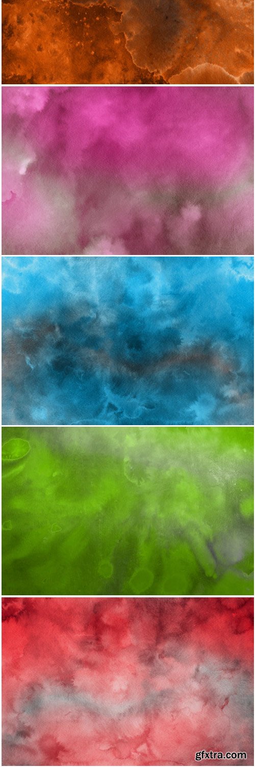 Monochromatic Watercolor Backgrounds 1764725