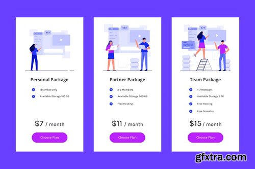 Pricing Table Vol.5