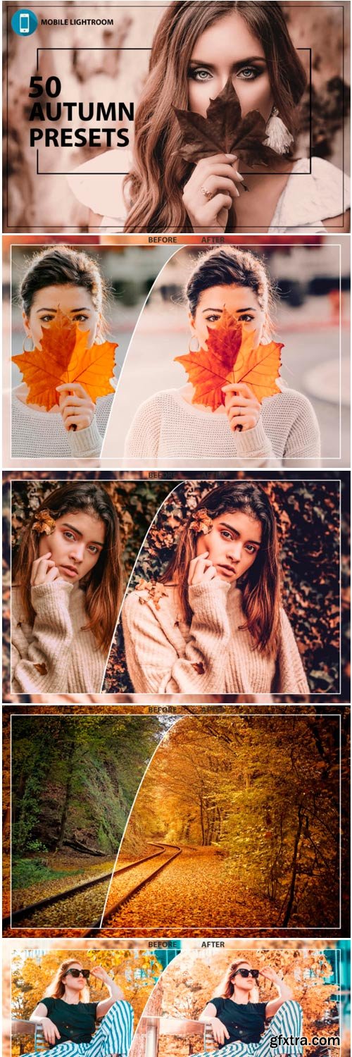 50 Autumn Mobile Lightroom Presets 1766307