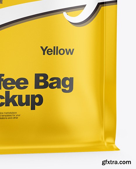 Matte Coffee Bag Mockup 48721