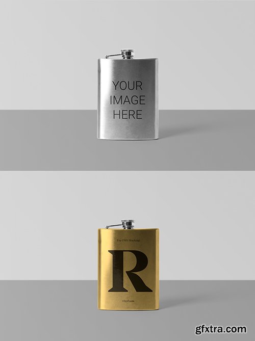 Hipflask Mockup 288212413