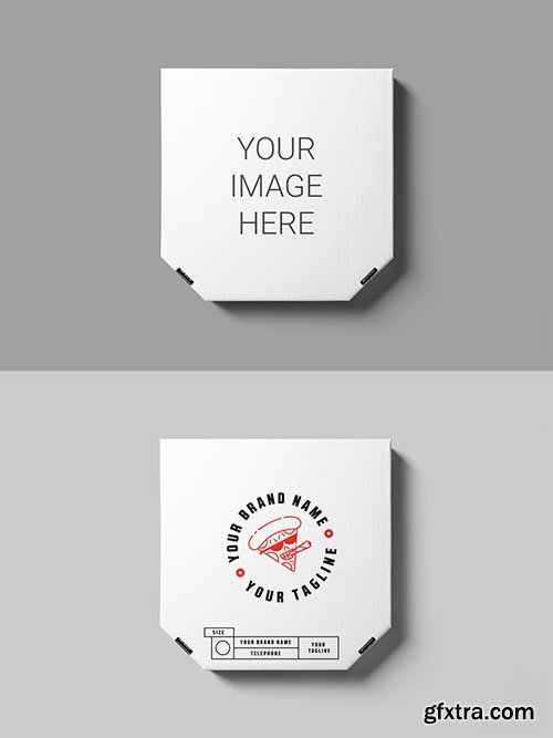 Pizza Box Mockup 288977097