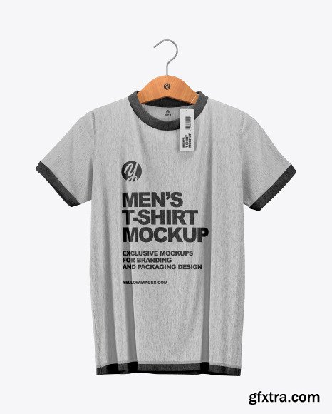 Men\'s T-Shirt Mockup 48716