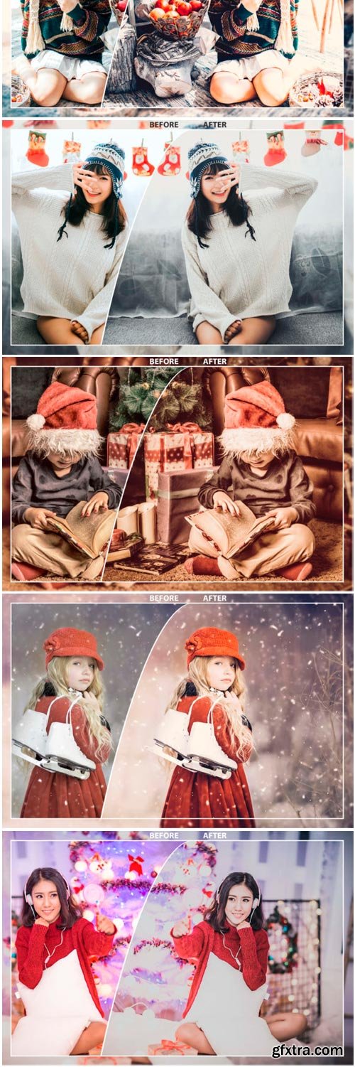 62 Christmas Mobile Lightroom Presets 1767478