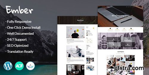 ThemeForest - Ember v2.0.1 - Digital Marketing Agency WordPress Theme - 20660386