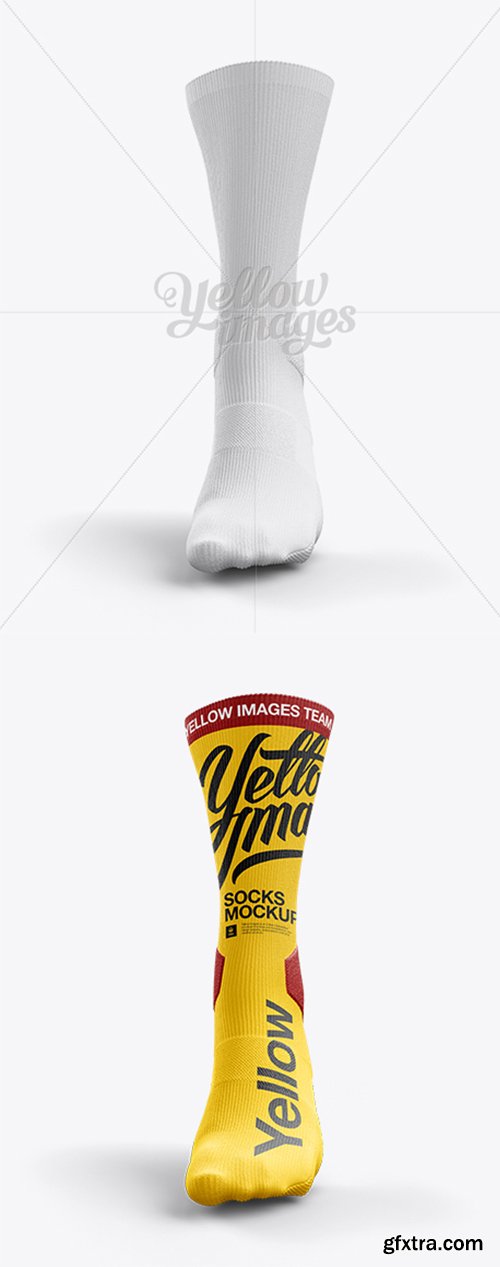 Men's Socks Front Mockup 11440