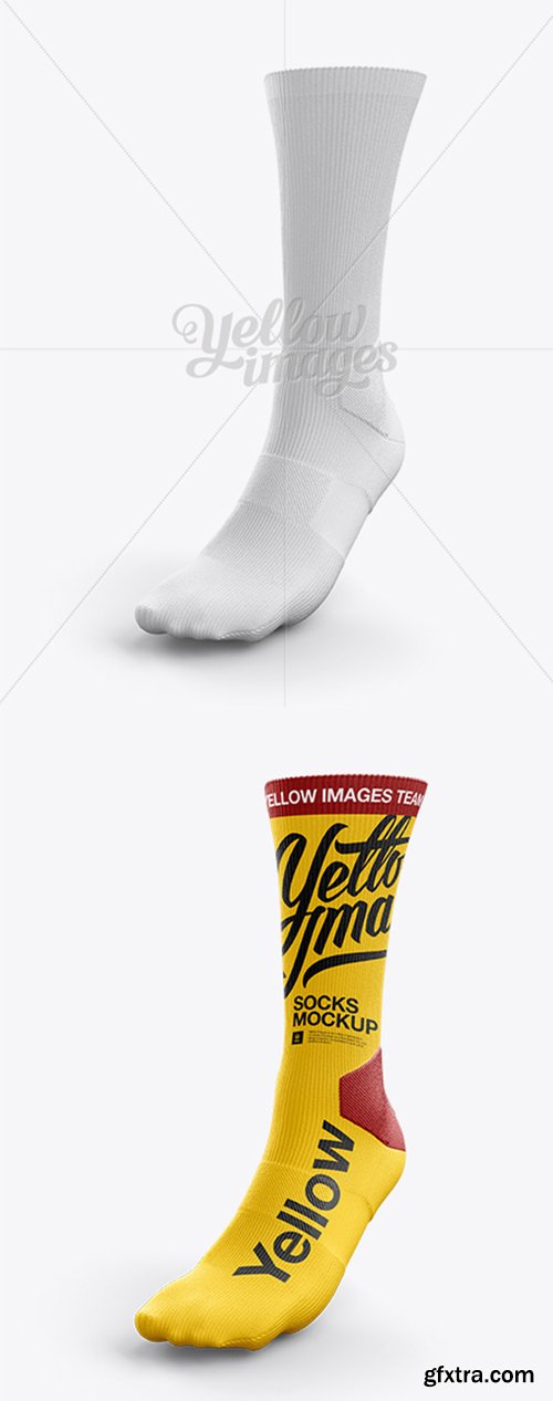 Men's Socks Mockup 11440