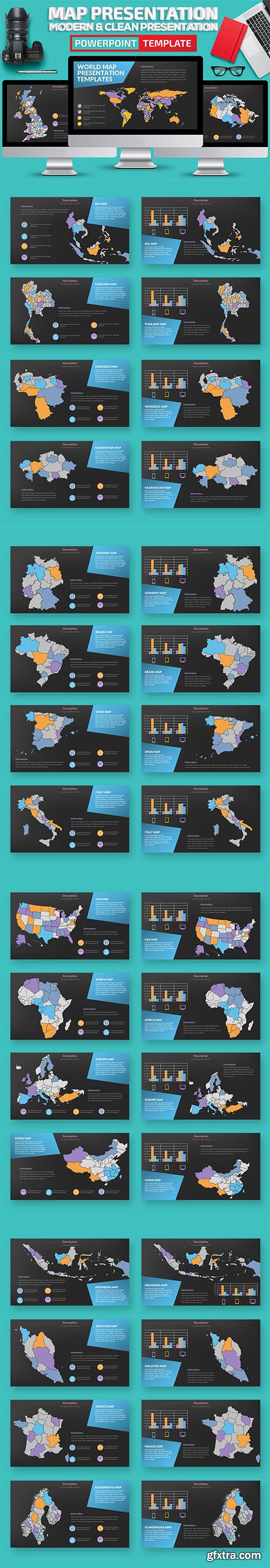 Map Powerpoint Presentation