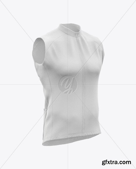 Men’s Cycling Wind Vest Mockup 48722