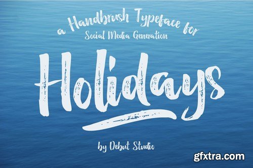 Holidays Font