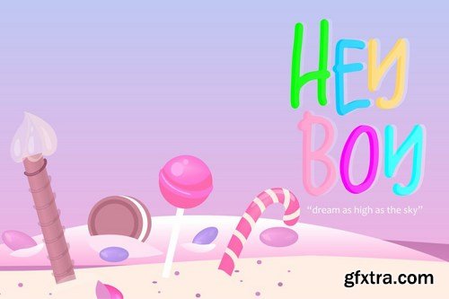 Lolipop Candy Funny Font