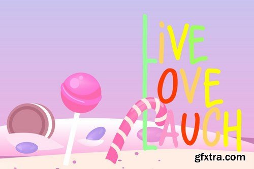 Lolipop Candy Funny Font