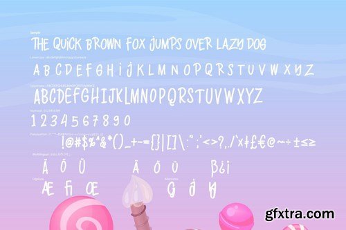 Lolipop Candy Funny Font