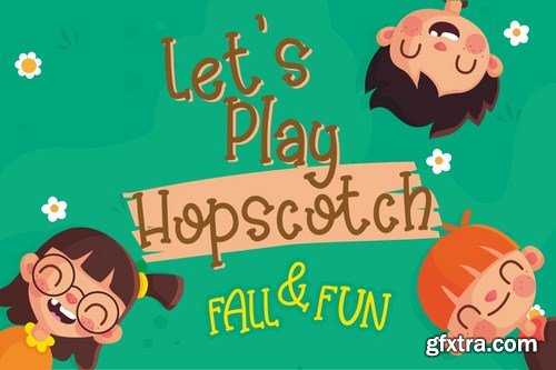 Kinder Games Cute & Fun Typeface