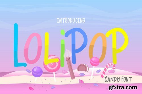 Lolipop Candy Funny Font