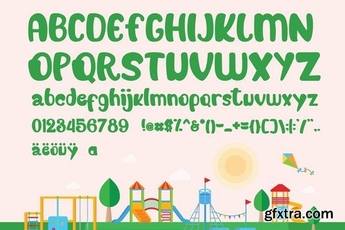 Epicalips - Fun Children Typeface