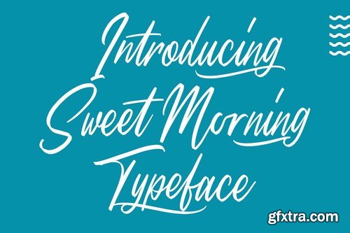 CM - Sweet Morning - Script Font 4100861