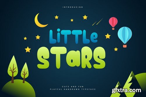 Little Stars - Fun Children Typeface