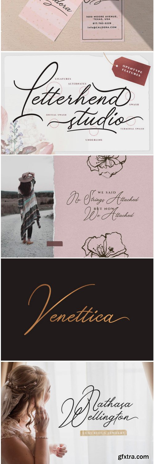 Venettica Signature Romantic Script Font