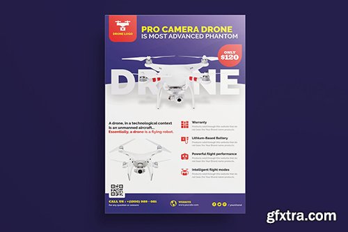 Drone Product Showcase Flyer