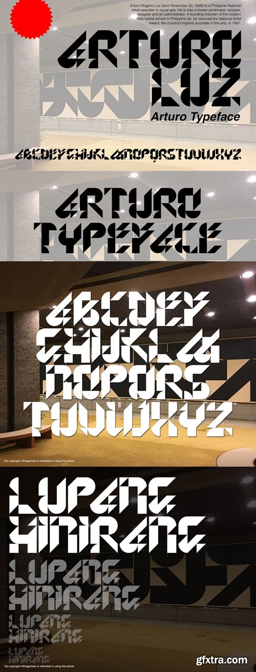 Arturo Typeface - Display Font