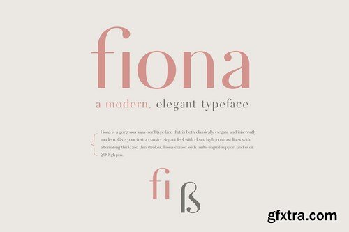 CM - Fiona - An Elegant Typeface 1758736